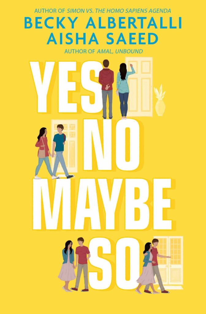 Book review of es No Maybe So by Becky Albertalli and Aisha Saeed