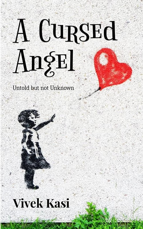 Book review, Book Cover, Book review of A Cursed Angel