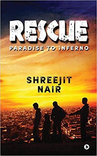 Amazon link of Rescue by Shreejit Nair. Book review. Books. Reviews. Book blog.