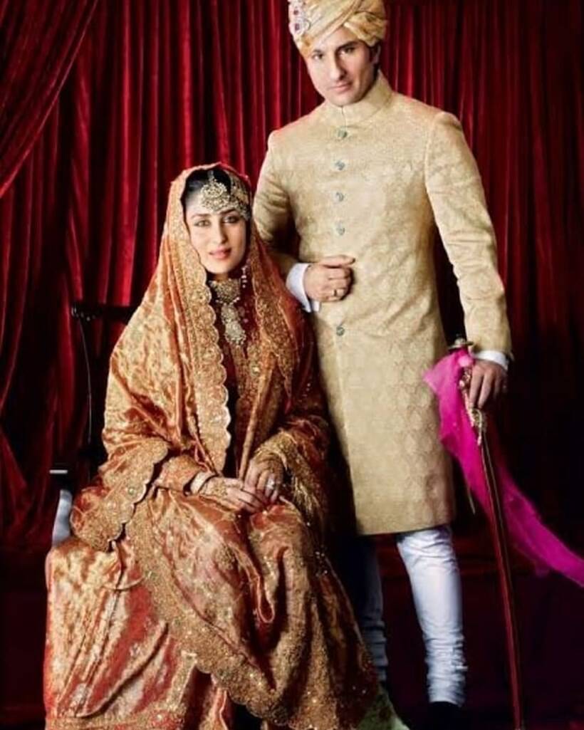 10 Bollywood Weddings: Celebrity Couples that left us Awestruck - Saif Ali Khan and Kareena Kapoor Wedding