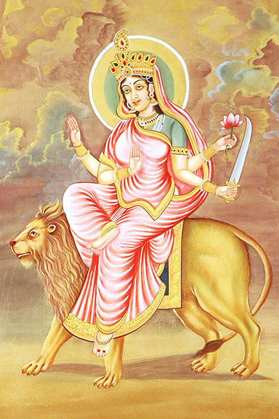 Goddess Katyayani-Navratri-Durga