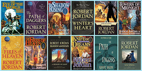 From Page to Screen- A Look at the Best Fantasy Book Series Adapted Into TV Shows and Movies-wheel-of-time-books