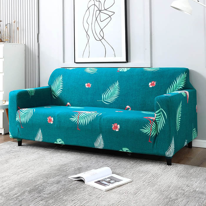 HOKIPO Stretchable Elastic Cover for Sofa 3 Seater