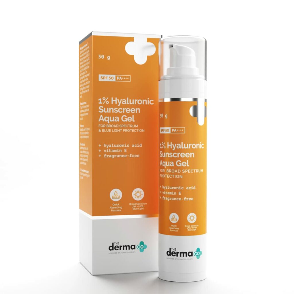 The Derma Co 1% Hyaluronic Sunscreen - Deep Skin Care