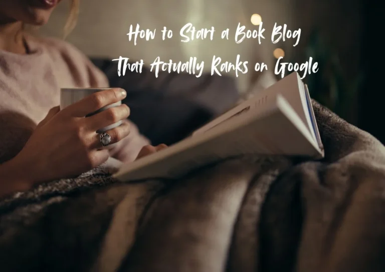 How to Start a Book Blog