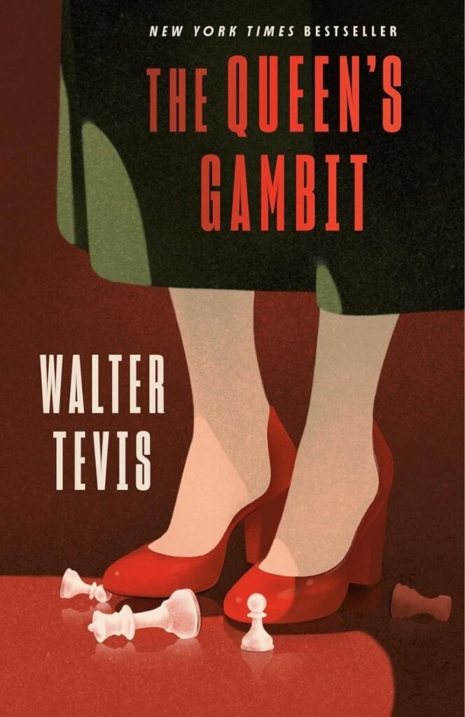 Beth Harmon from The Queen’s Gambit — chess, pills, and power stares.