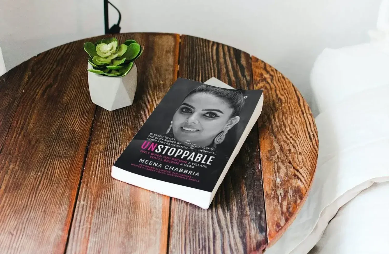 Book review of Unstoppable: Only When You Become A Villain, You’ll Become A Hero by Meena Chabbria