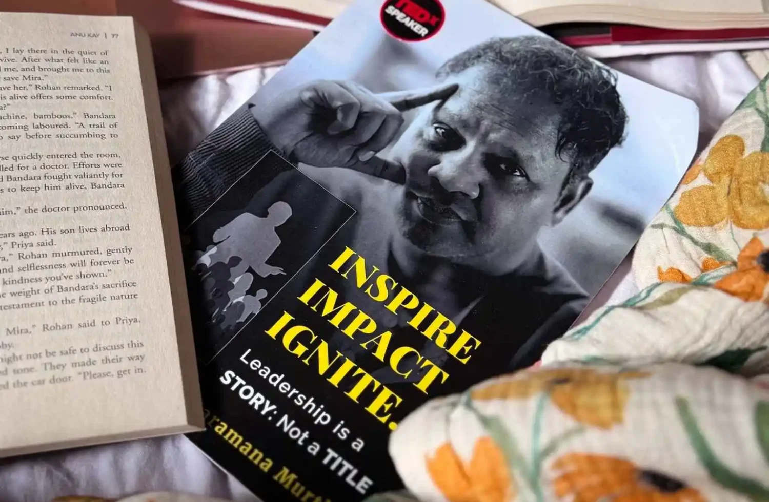 Inspire Impact Ignite book cover by Kuruva Venkataramana Murthy