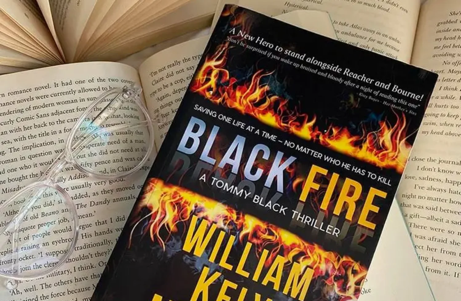 Literary Thunder: Unraveling the Intensity and Triumph of Black Fire